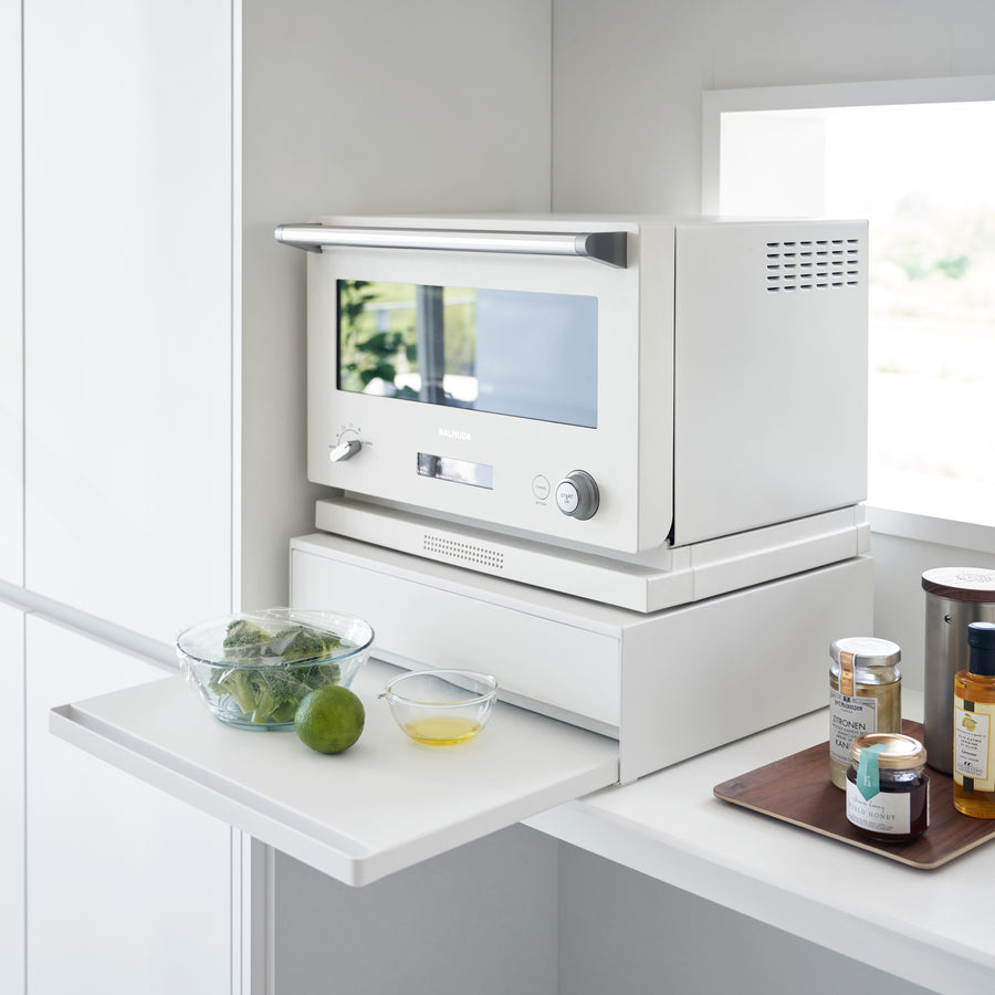 Countertop Drawer With Pull-Out Shelf