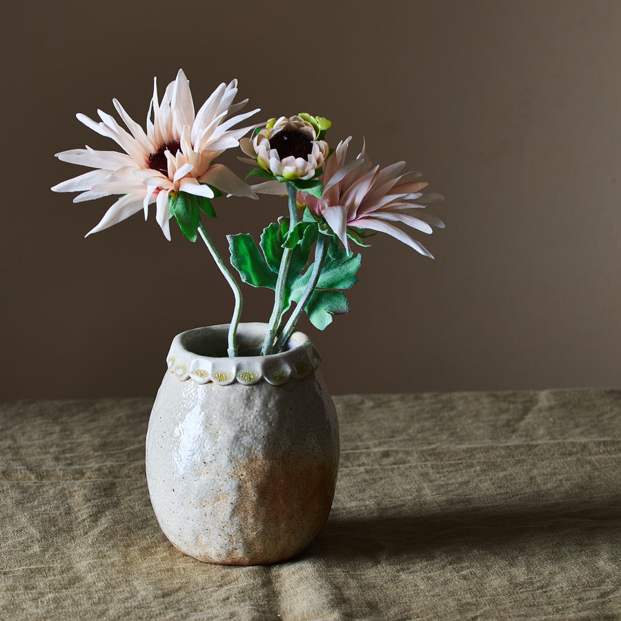 Wood-Fired Bud Vase by Meghan Burke Studio