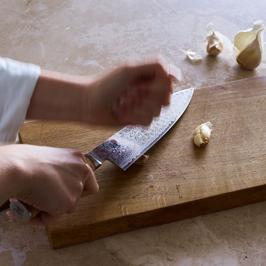 Miyabi Birchwood Damascus Knife Collection