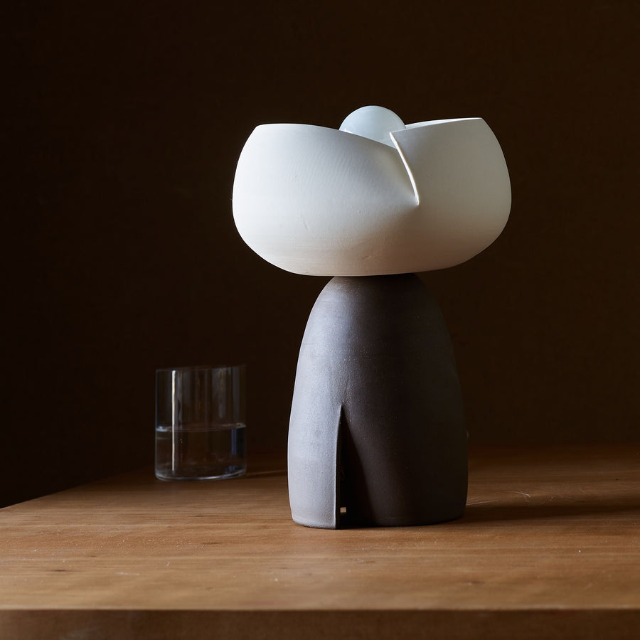 Handmade Split Stoneware Table Lamp by Studio Joo