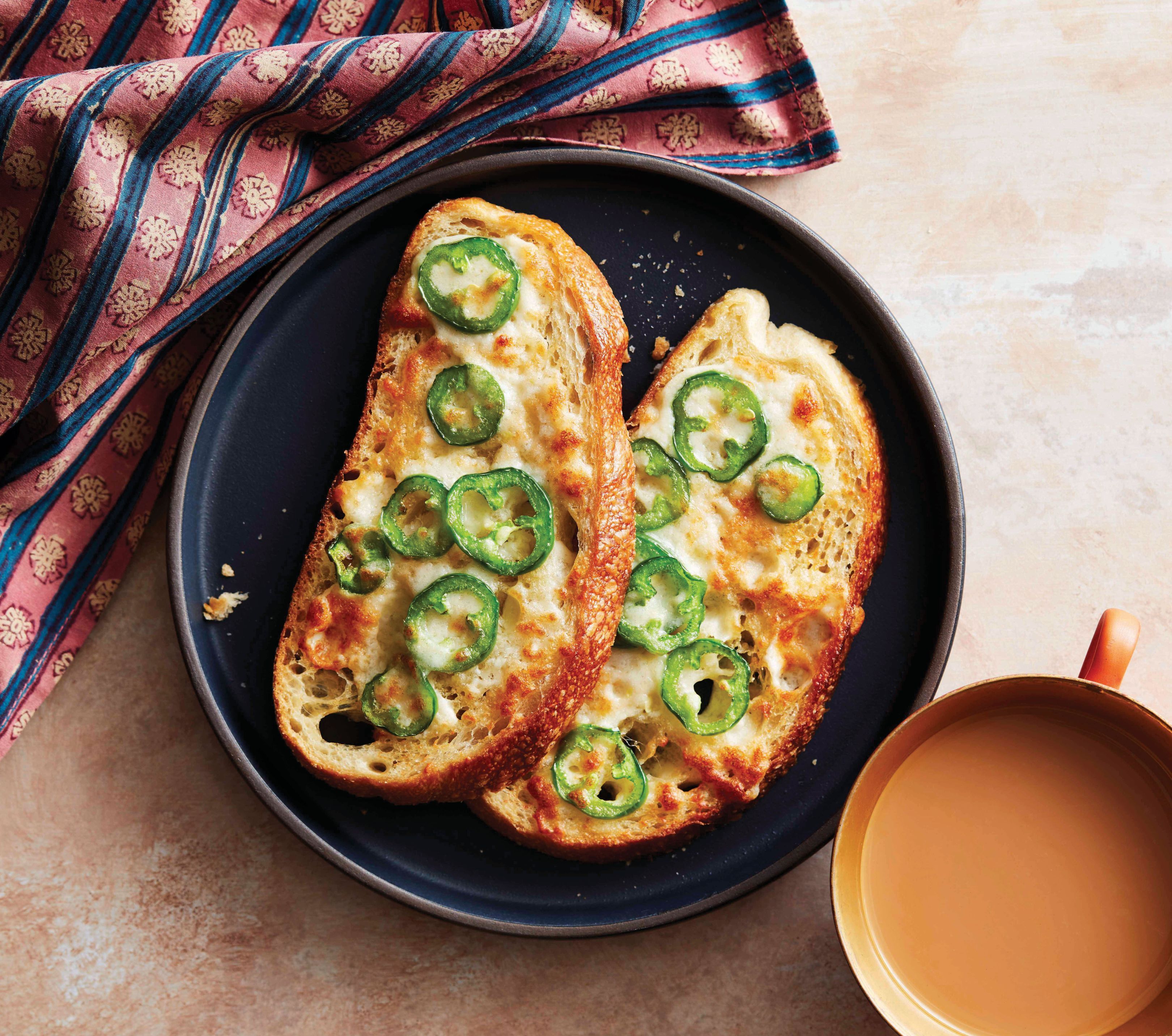 Air-Fryer Chile-Cheese Toast