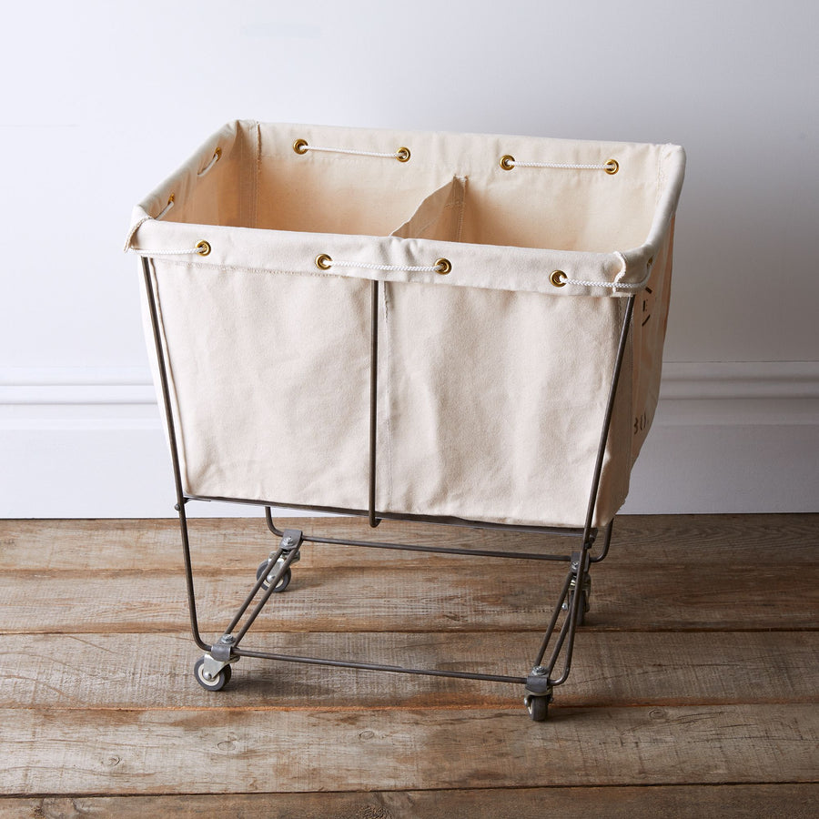 Elevated Laundry Basket
