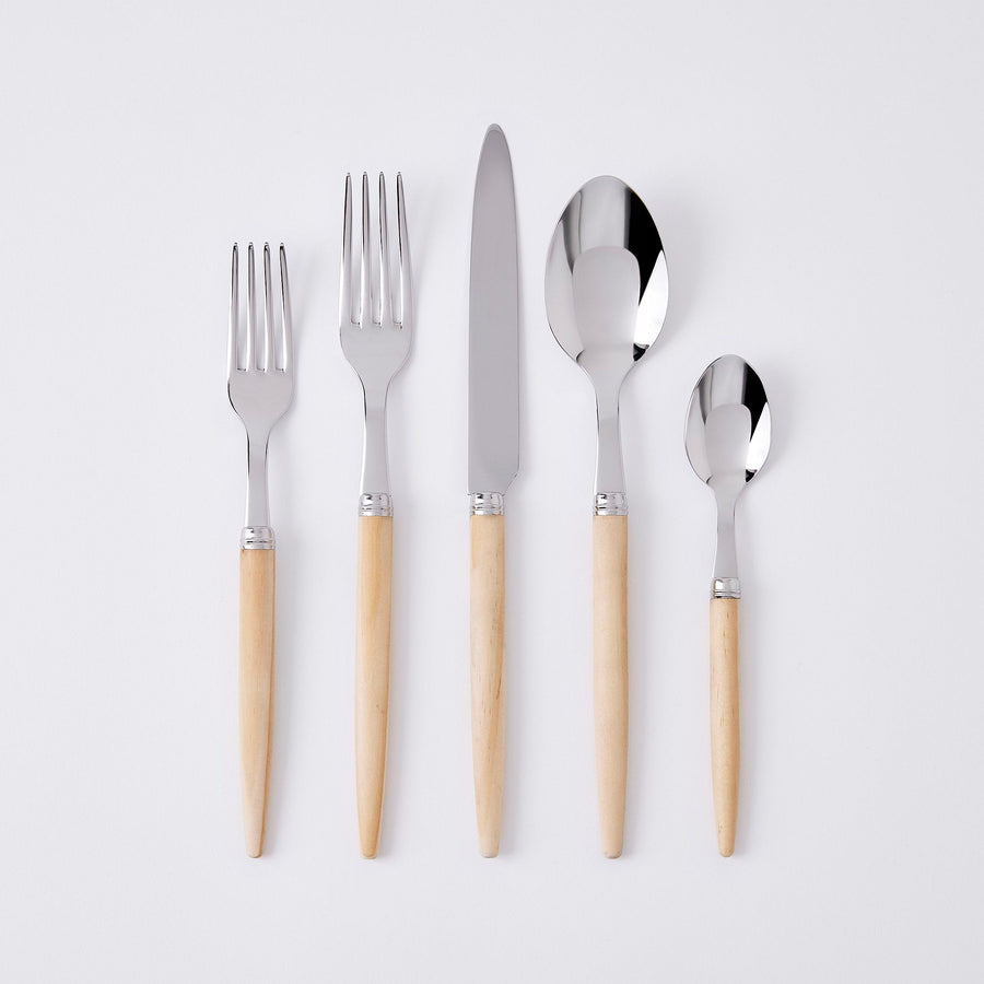 Sabre Jonc Wood-Handle Flatware