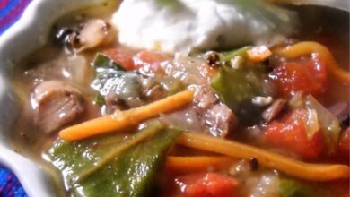Spicy and Creamy Vegetable Soup